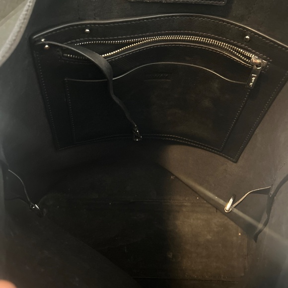 Away The Longitude Tote Black Leather - Picture 3 of 3